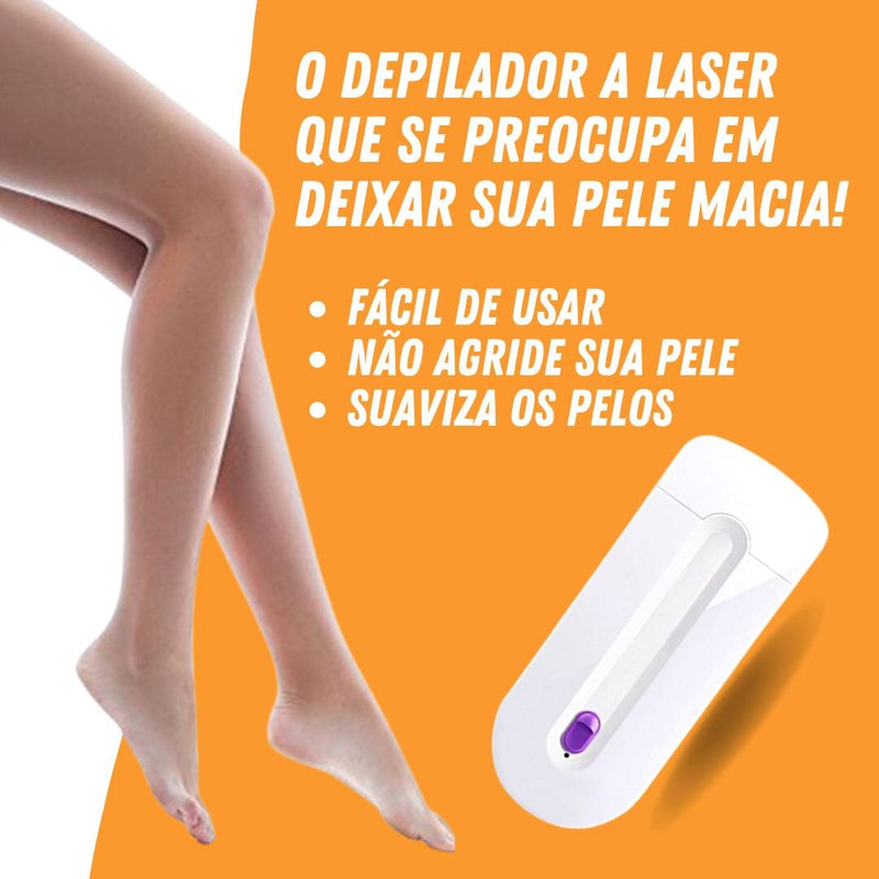 Depilador a Laser Profissional - Removedor de Pelos Elétrico