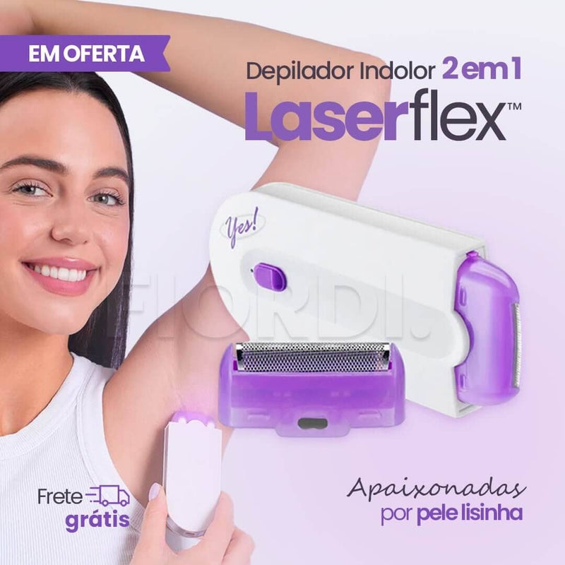 Depilador Laser Indolor 2 em 1 [FRETE GRÁTIS]