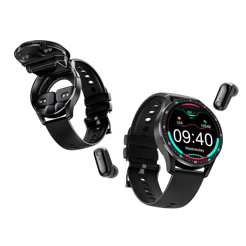 SmartWatch ProMax 2 em 1 | Relógio + Fone sem fio Ultra Beat (À Prova D'água)