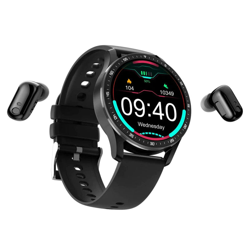 SmartWatch ProMax 2 em 1 | Relógio + Fone sem fio Ultra Beat (À Prova D'água)